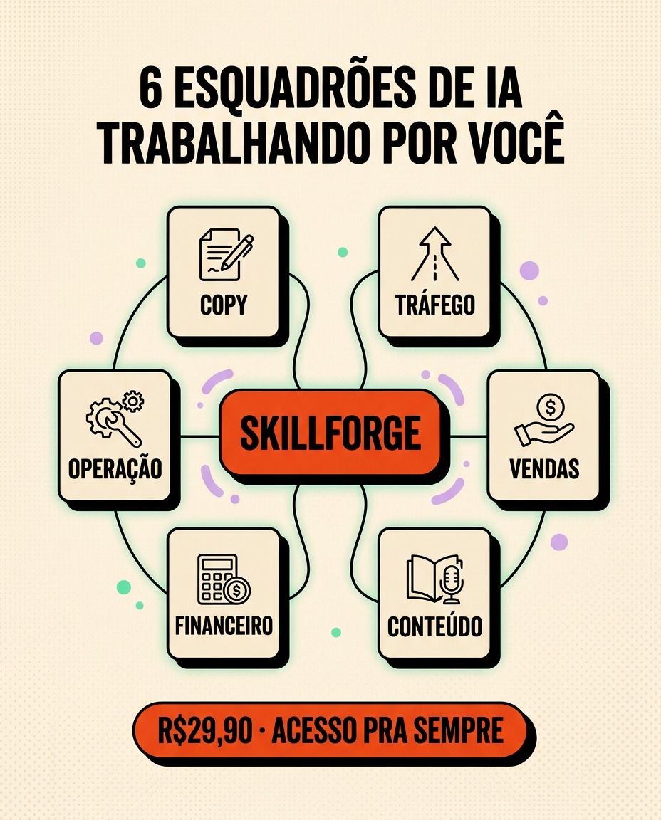 6 esquadrões de IA